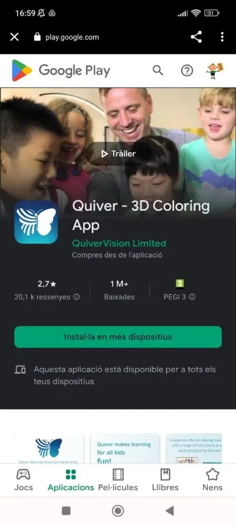 Quiver 3D coloring