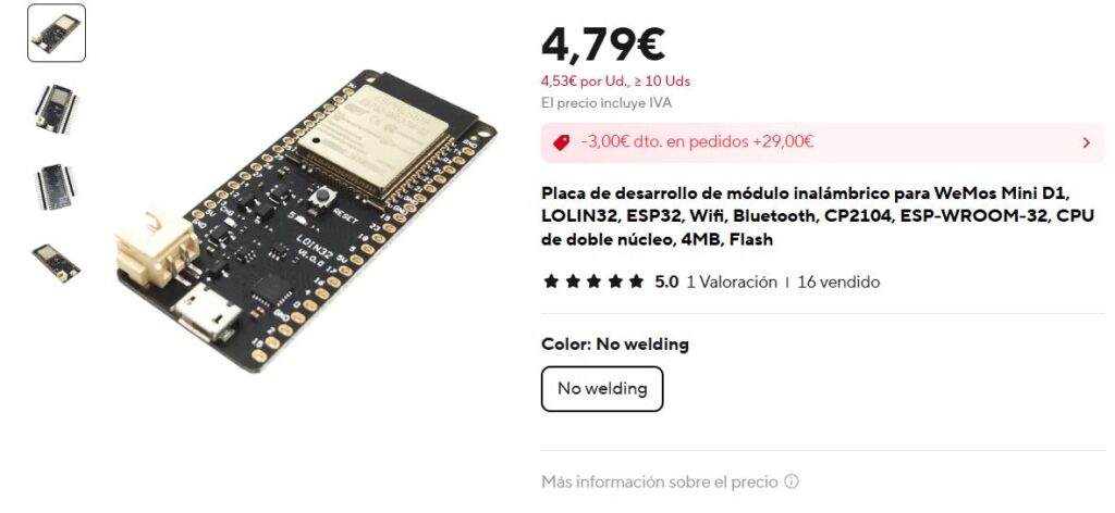 Placa Esp32