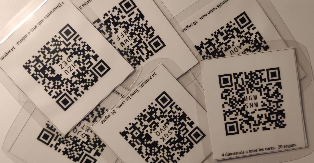 codis qr, cara del darrera