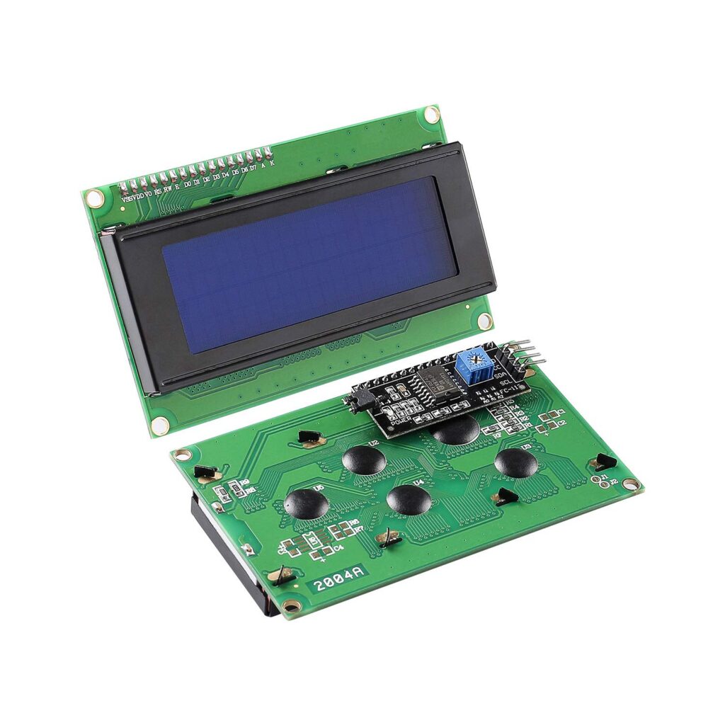Dispositiu LCD 20x4 amb connexió I2C